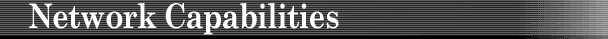 Network Capabilities