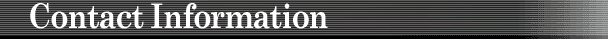 Contact Information